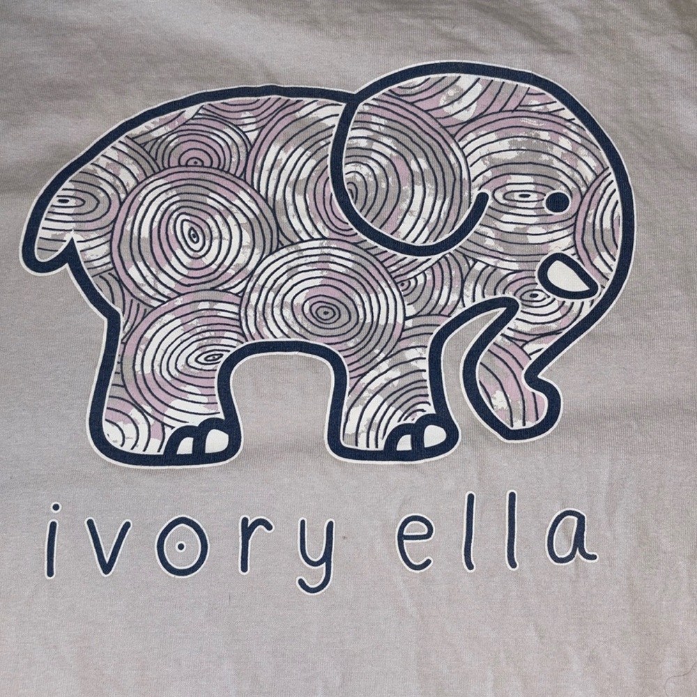 IVORY ELLA XL LS TEE